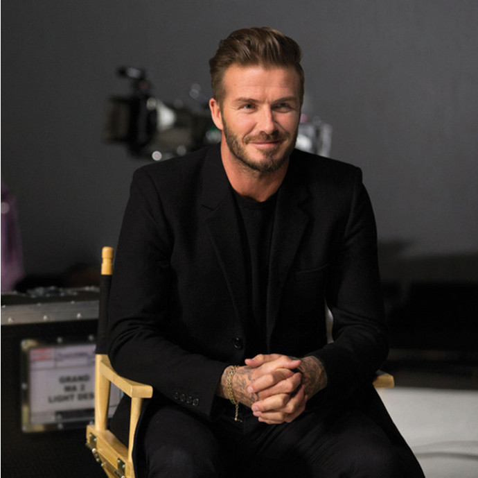 Дэвид Бекхэм в рекламной кампании аромата David Beckham Beyond