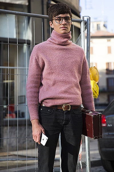 Street style недели мужской моды в Милане и Pitti Uomo