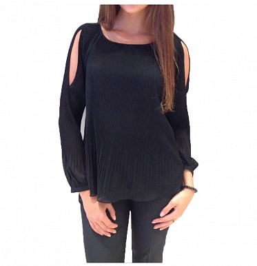  Черная блузка LASAGRADA -23606, купить  Черная блузка LASAGRADA -23606 с доставкой, купить  Черная блузка LASAGRADA -23606 в интернет магазине